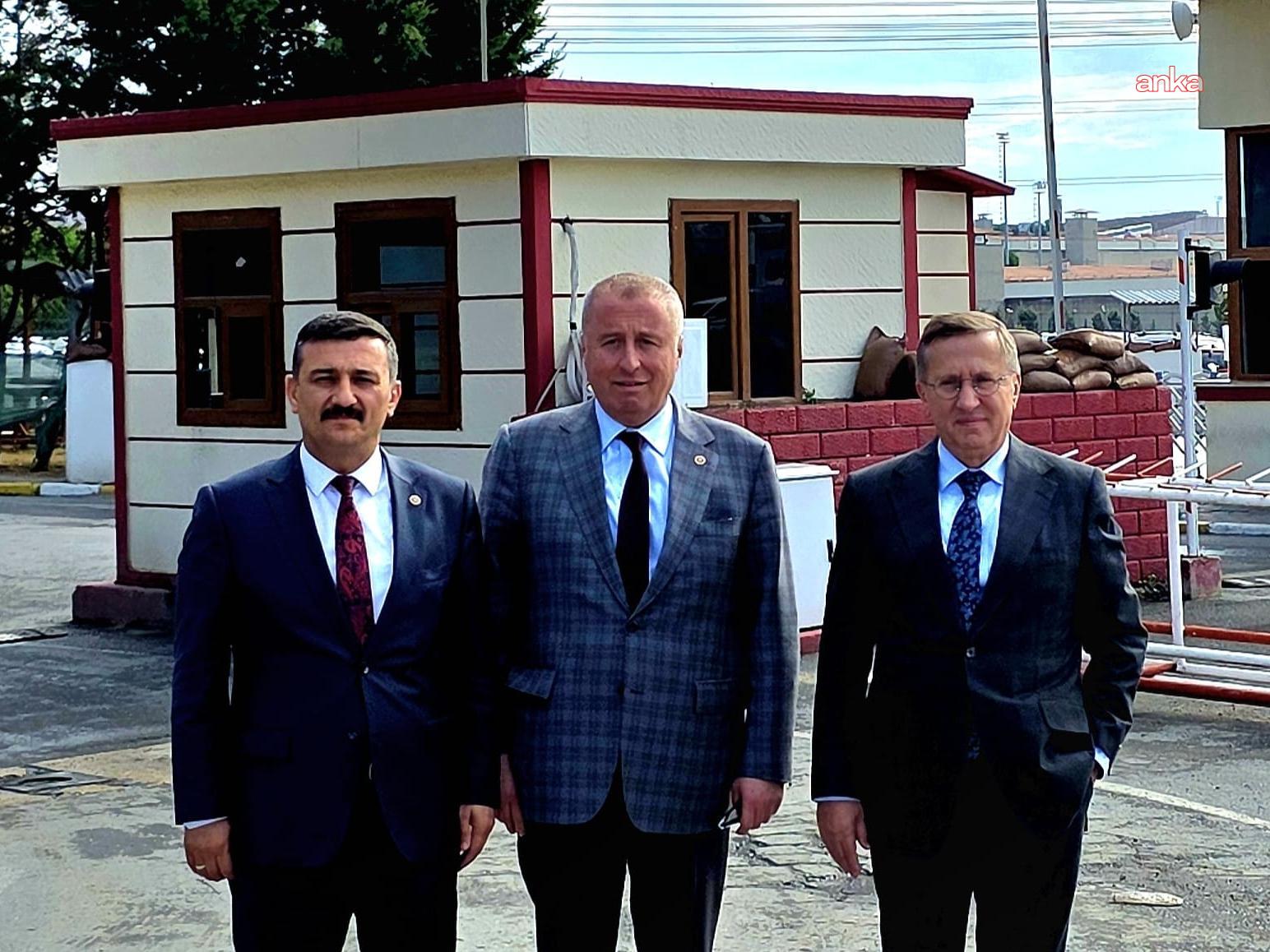 İYİ Parti heyetinden emekli Albay Orkun Özeller'e ziyaret... Selçuk Türkoğlu: "Orkun Komutan, cezaevinde de dimdik ayakta"