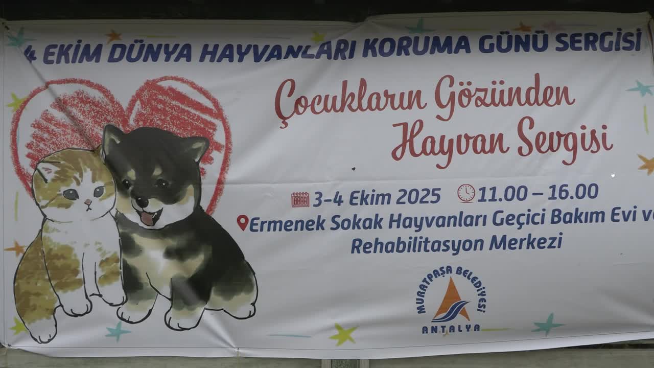Muratpaşa Belediyesi Hayvan Bakımevi, öğrencileri ağırladı