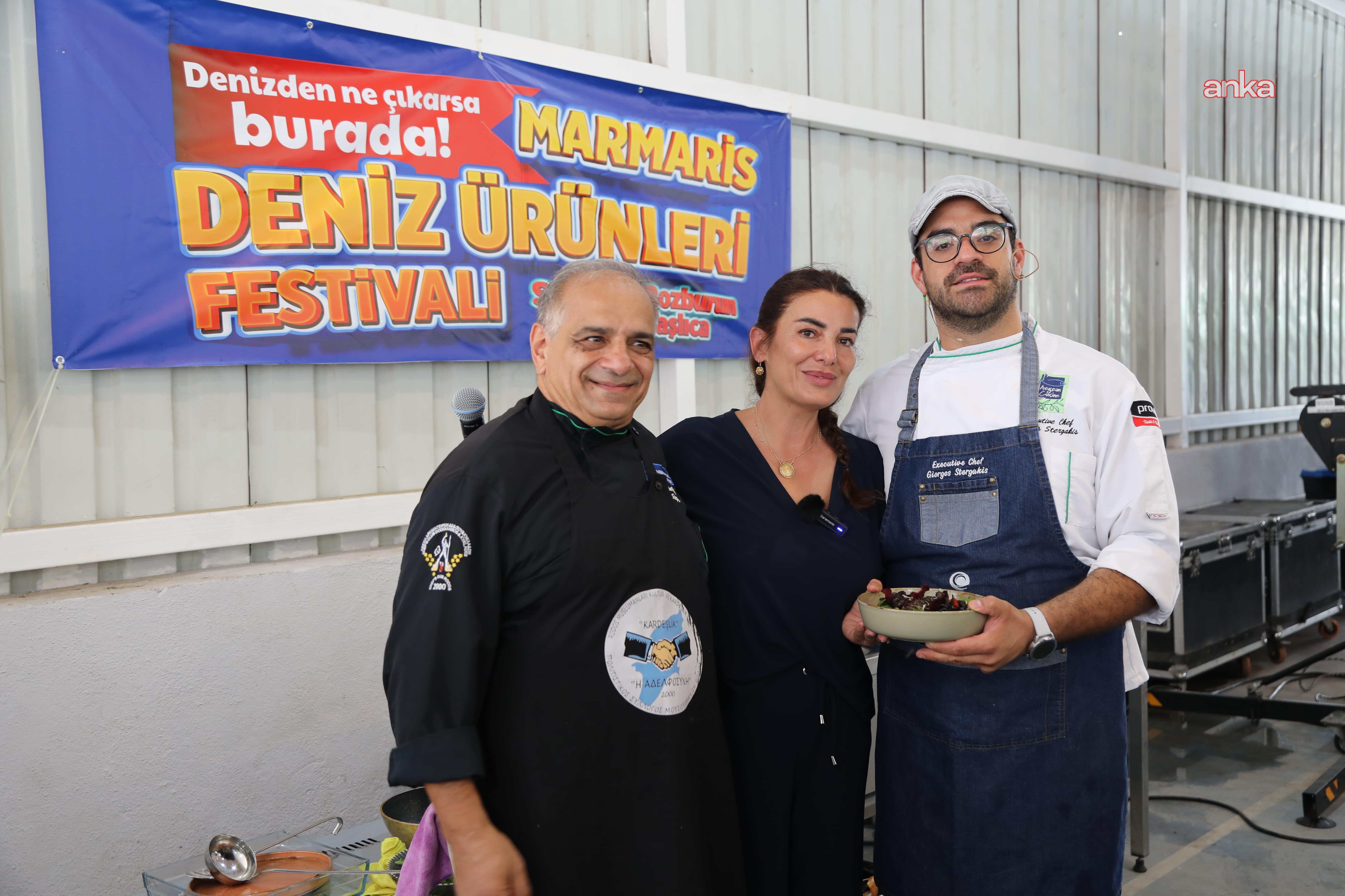 Marmaris Deniz Ürünleri Festivali, üçüncü gününde Söğüt Mahallesi’nde devam etti