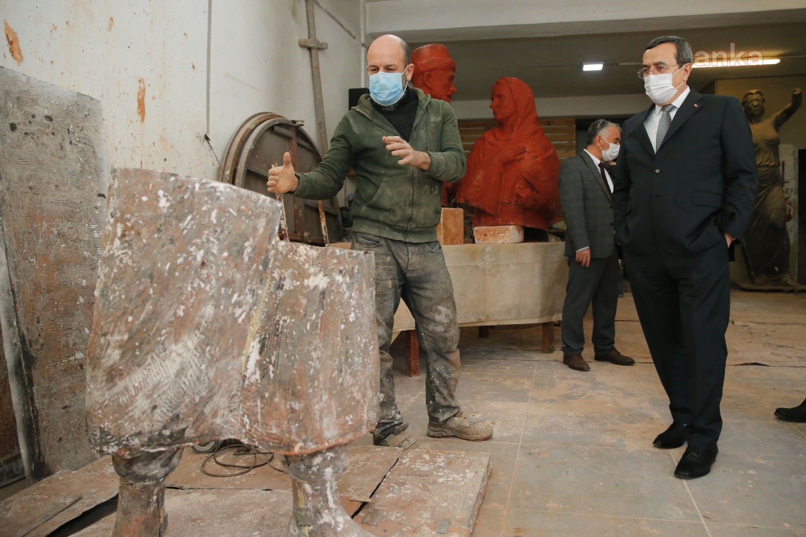 KONAK'A MÜBADELE HEYKELİ DİKİLECEK