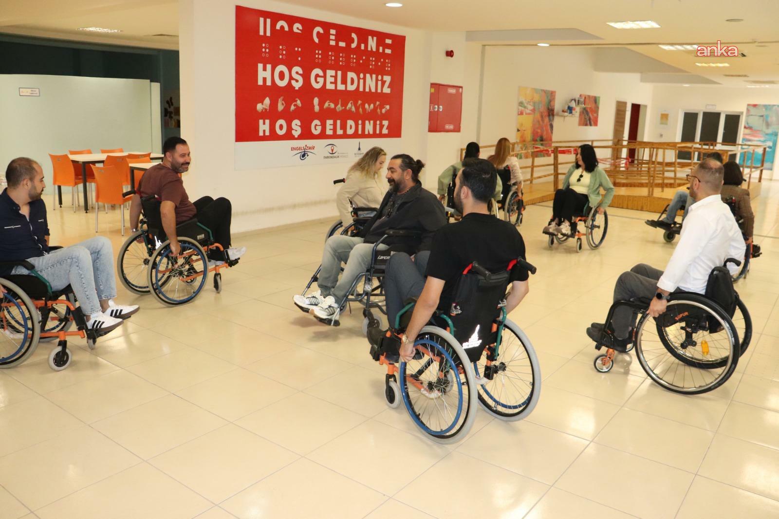 Buca Belediyesi personeline, Engelli Farkındalık Merkezi'nde “empati” eğitimi