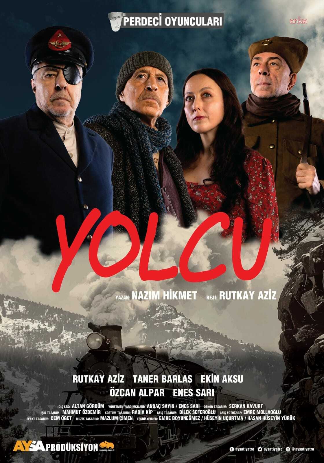 Nâzım Hikmet’in “Yolcu” eseri, Rutkay Aziz’in rejisiyle izleyicisiyle buluşmaya hazırlanıyor