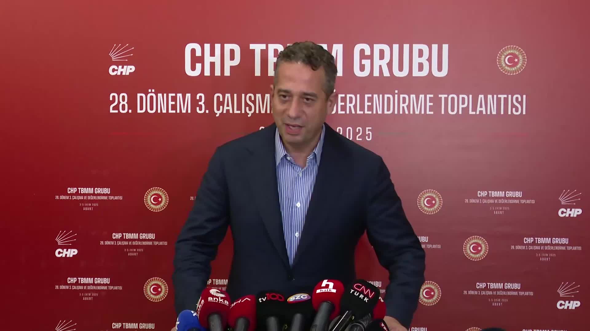 CHP TBMM Grubu 28. Dönem 3. Çalışma ve Değerlendirme Toplantısı sona erdi... Grup Başkanvekili Başarır: "Projelerimizi, hedeflerimizi, önerilerimizi, çözümleri halkımızla paylaşacağız"