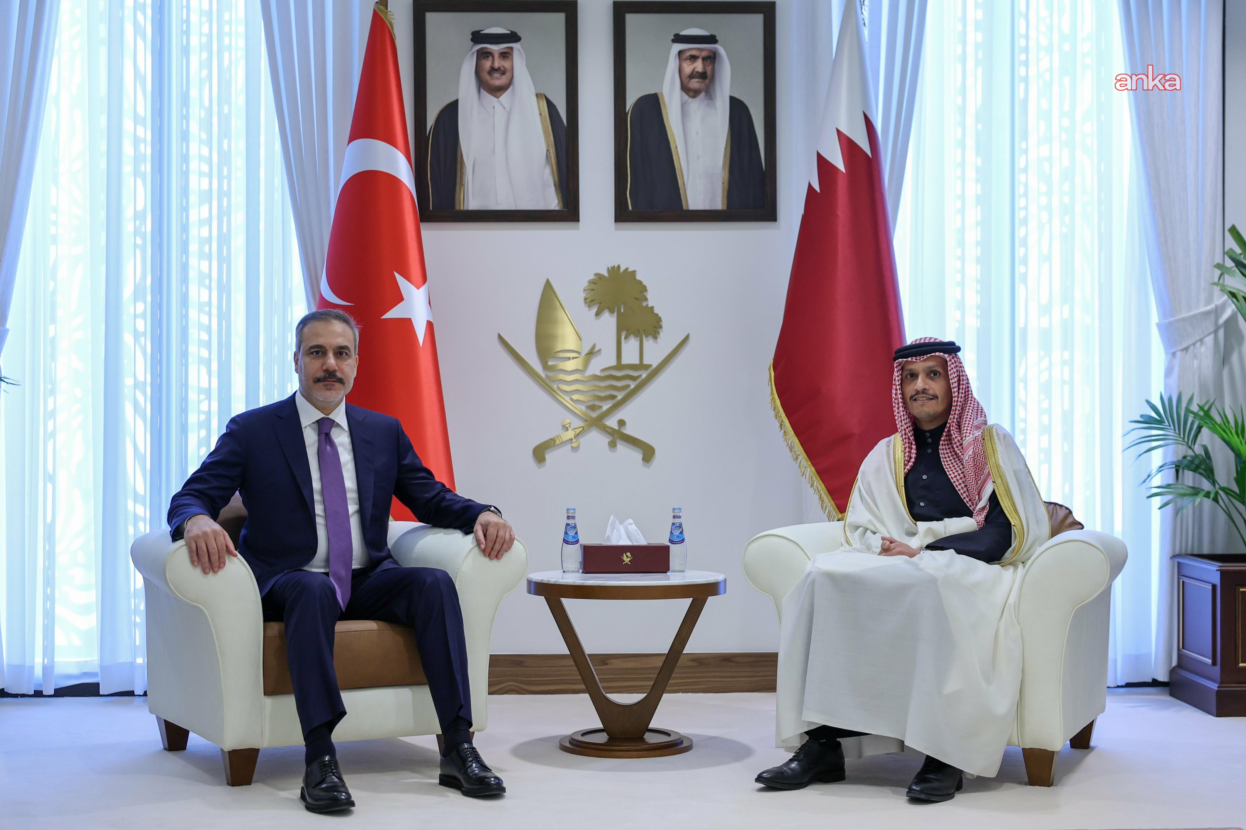 Hakan Fidan, Katar Başbakanı Abdurrahman Al Sani ile telefonda görüştü