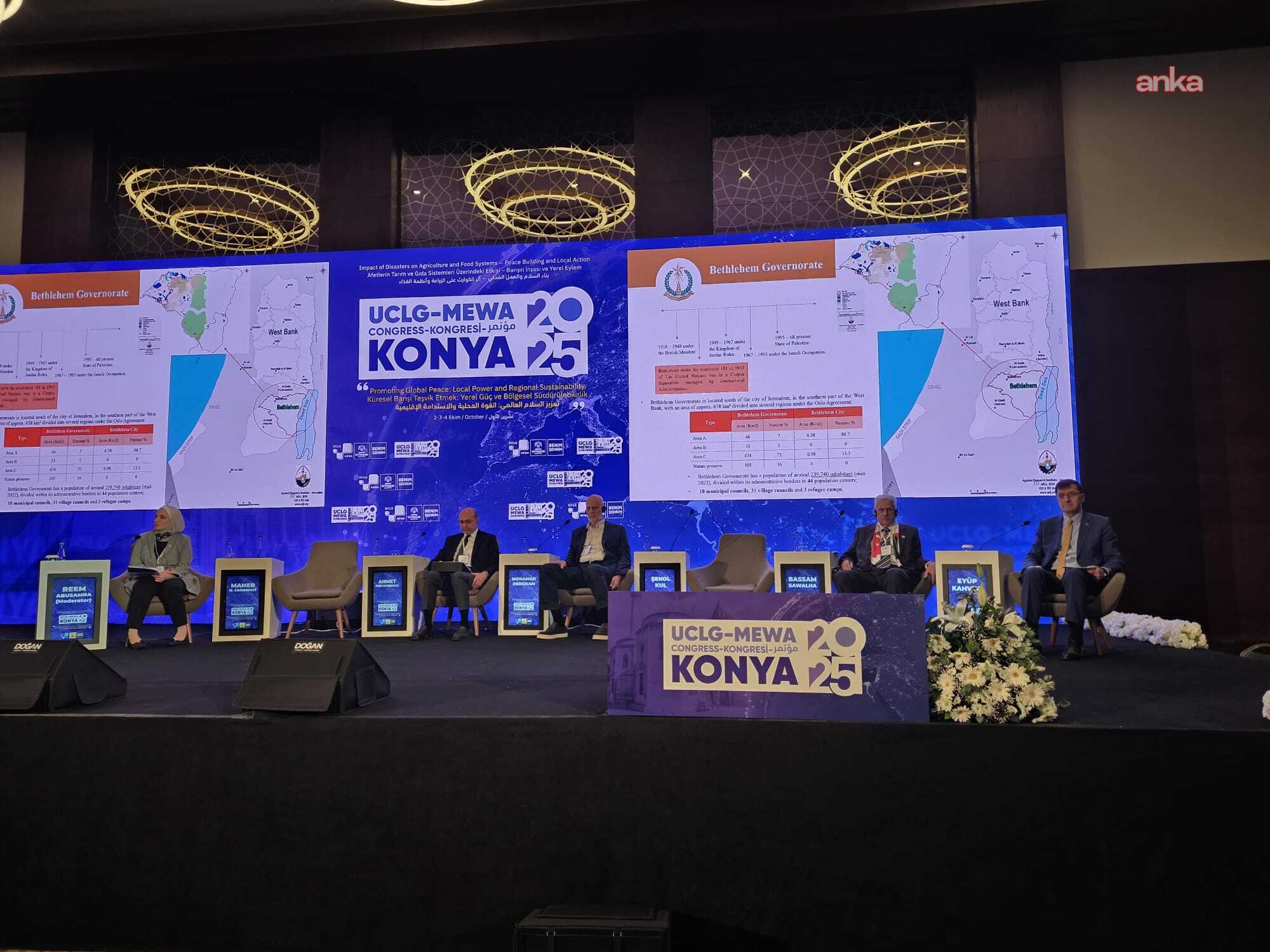 Kütahya Belediye Başkanı Eyüp Kahveci, UCLG-MEWA 2025 Kongresi'ne katıldı