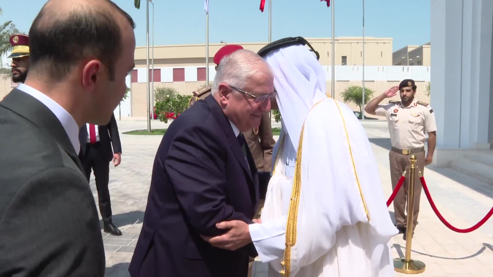 Milli Savunma Bakanı Güler, Katar Savunma Bakanı Al Sani ile bir araya geldi