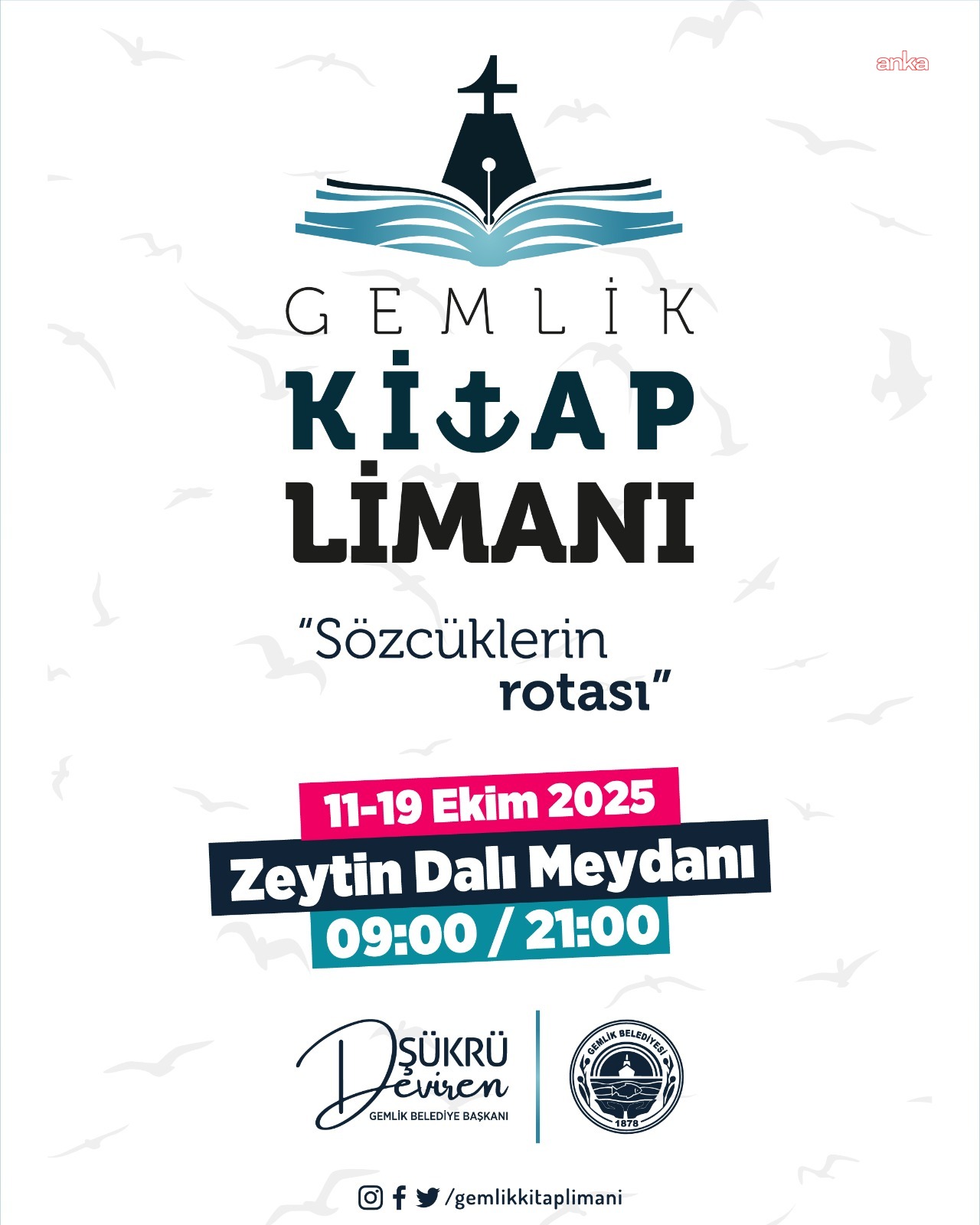 Bu yıl 6'ncısı düzenlenecek Gemlik Kitap Limanı için geri sayım başladı