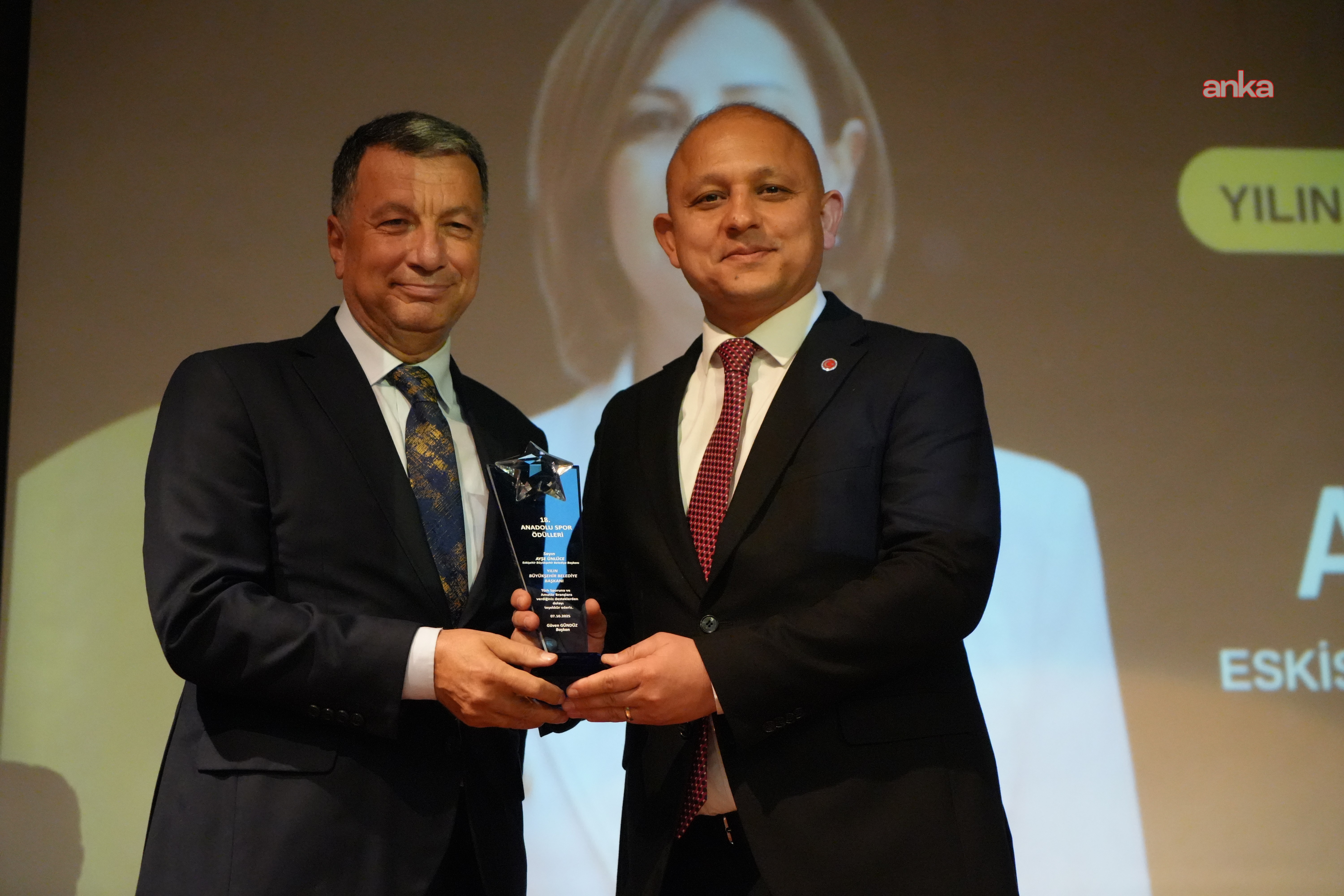 Kırıkkale'de düzenlenen 18'inci Anadolu Spor Ödülleri sahiplerini buldu