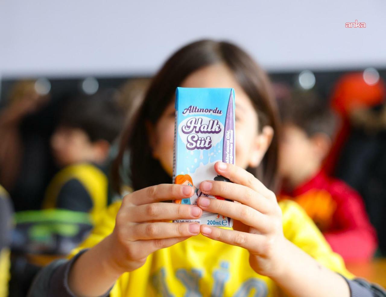 Altınordu Belediyesi'nin Halk Süt uygulaması bu yıl da devam ediyor