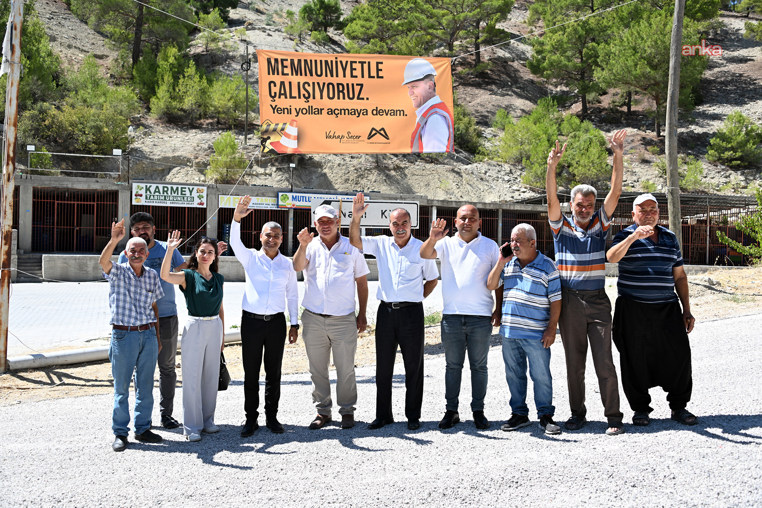 Mersin Büyükşehir Belediyesi'nden Mut'ta asfalt çalışması