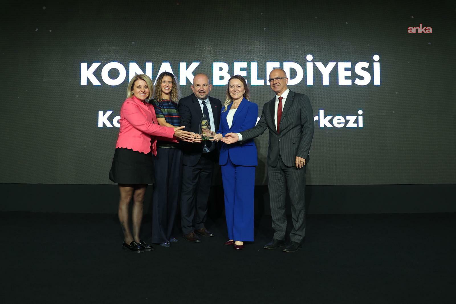 Konak’a, gururlandıran iş birliği ödülü