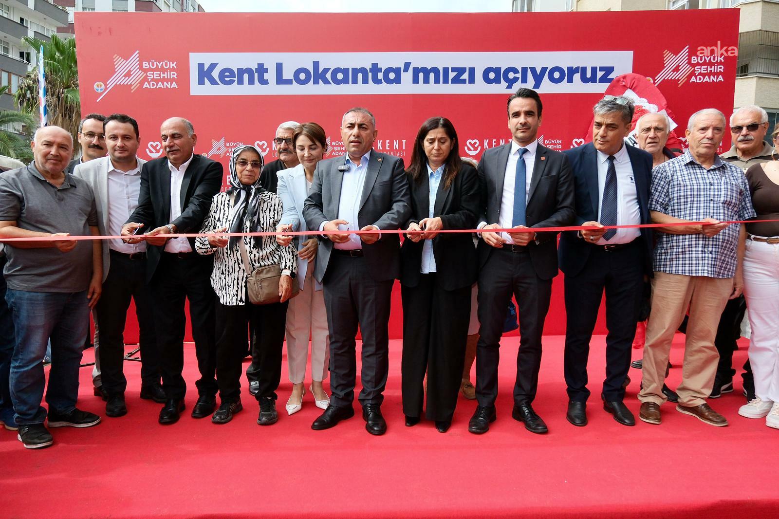 Adana Büyükşehir Belediyesi'nin Kent Lokantası açıldı