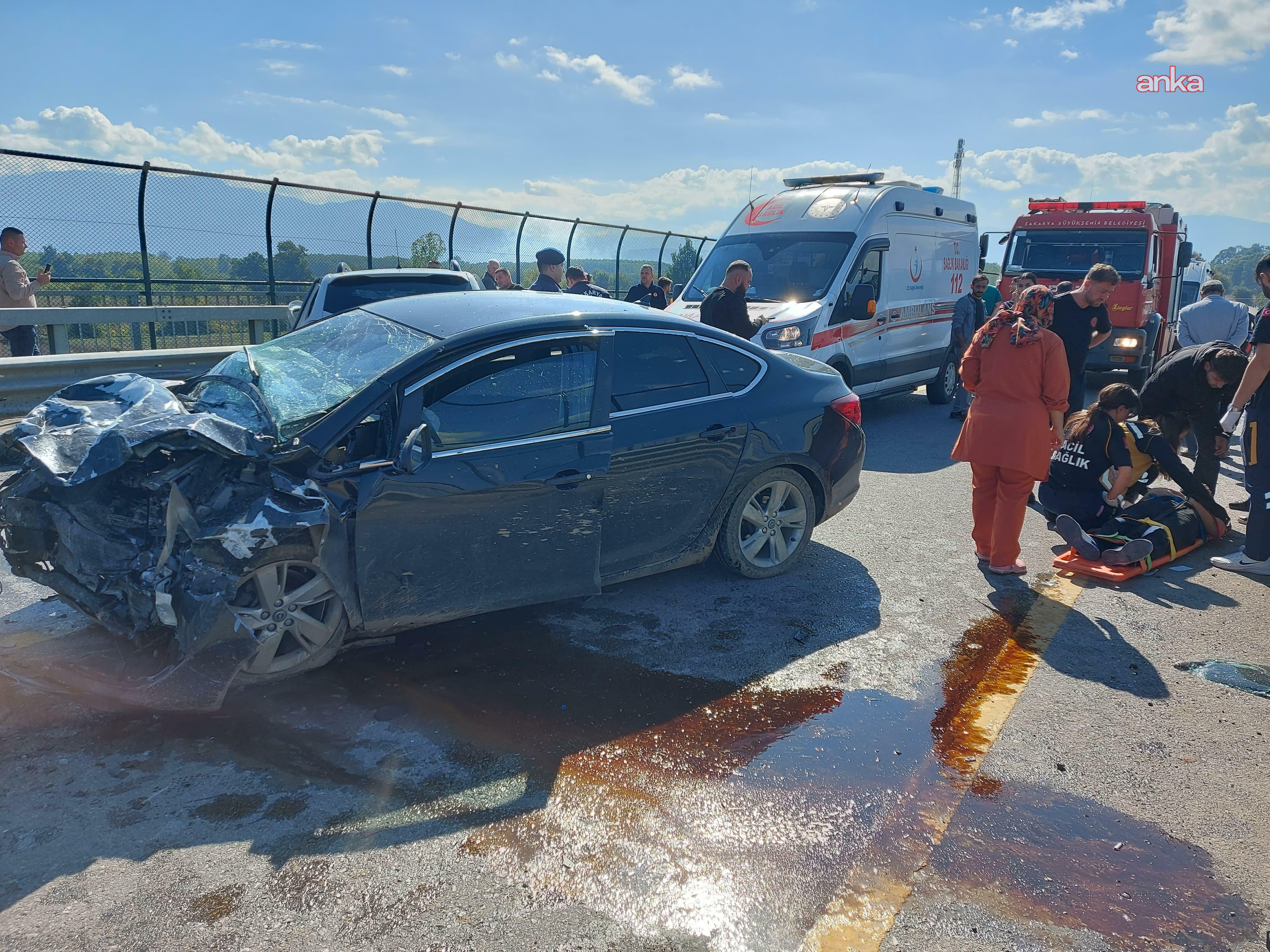 Akyazı'da trafik kazası: 2 Jandarma personeli şehit oldu