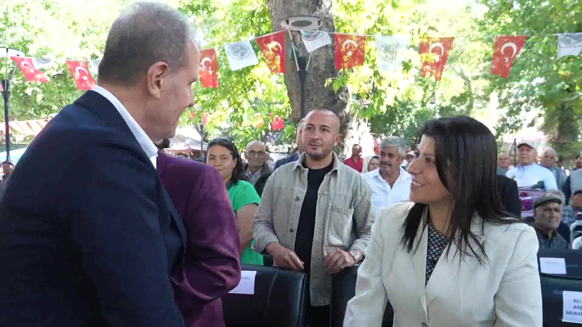 Vahap Seçer, 2. Mut Zeytin ve Zeytinyağı Festivali’nin açılışına katıldı
