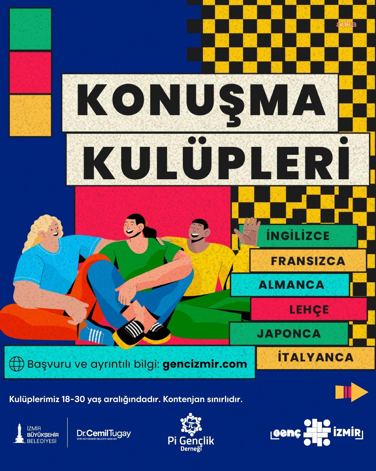 İzmir Büyükşehir Belediyesi'nden gençler için yabancı dil kursları