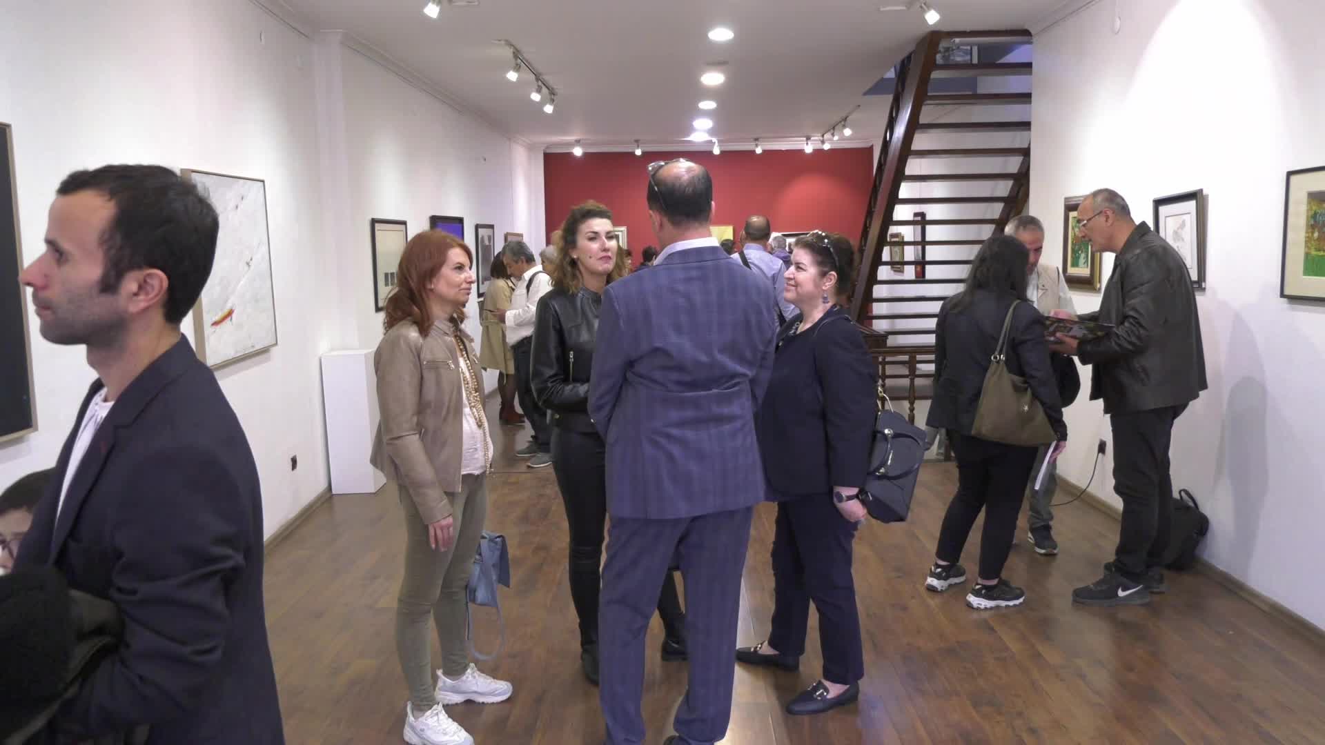 'Ustalığa  Saygı' sergisi açıldı: Vedat Dalokay'dan Abidin Dino'ya gün yüzüne çıkmamış resimler yer alıyor