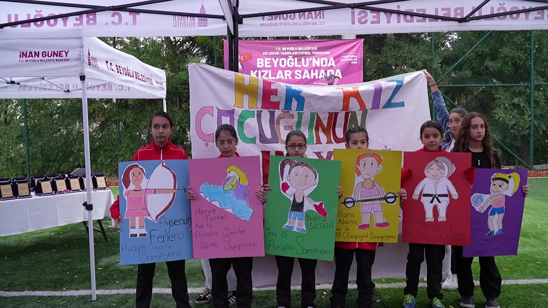 Verda'nın hayaline vefa:  Dünya Kız Çocukları Günü'nde futbol turnuvası