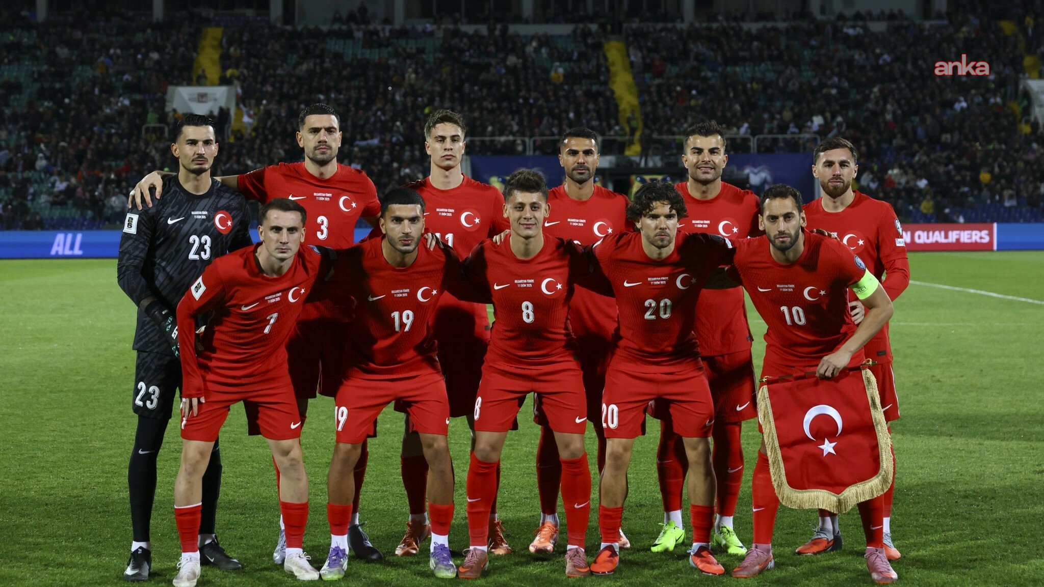 Türkiye, Bulgaristan’ı deplasmanda 6-1 mağlup etti
