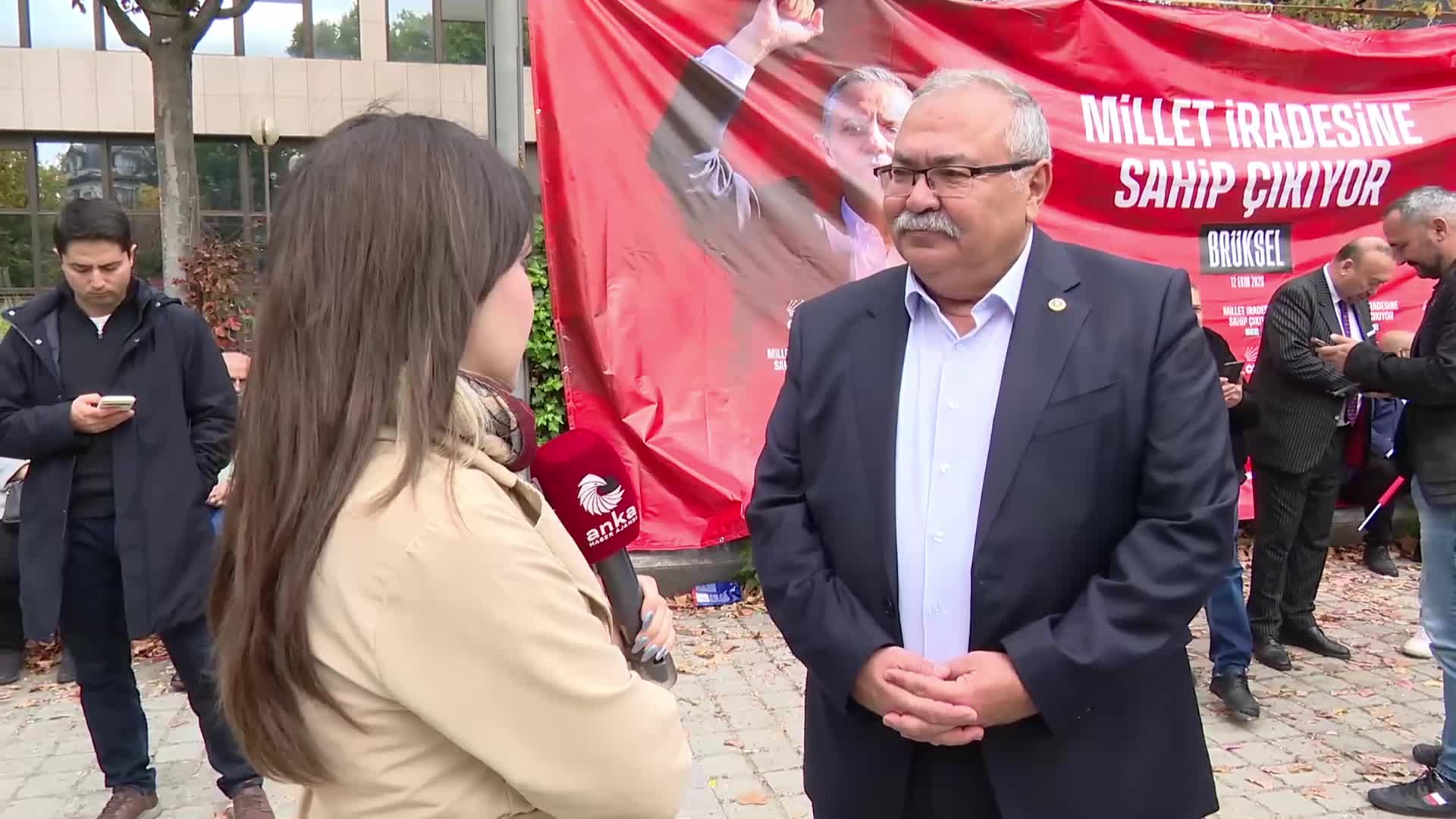 CHP'nin Brüksel'deki "Millet İradesine Sahip Çıkıyor” mitingi... Milletvekili Bülbül: Özgürlükleri ve hukuk devletini CHP iktidarında inşa edeceğiz