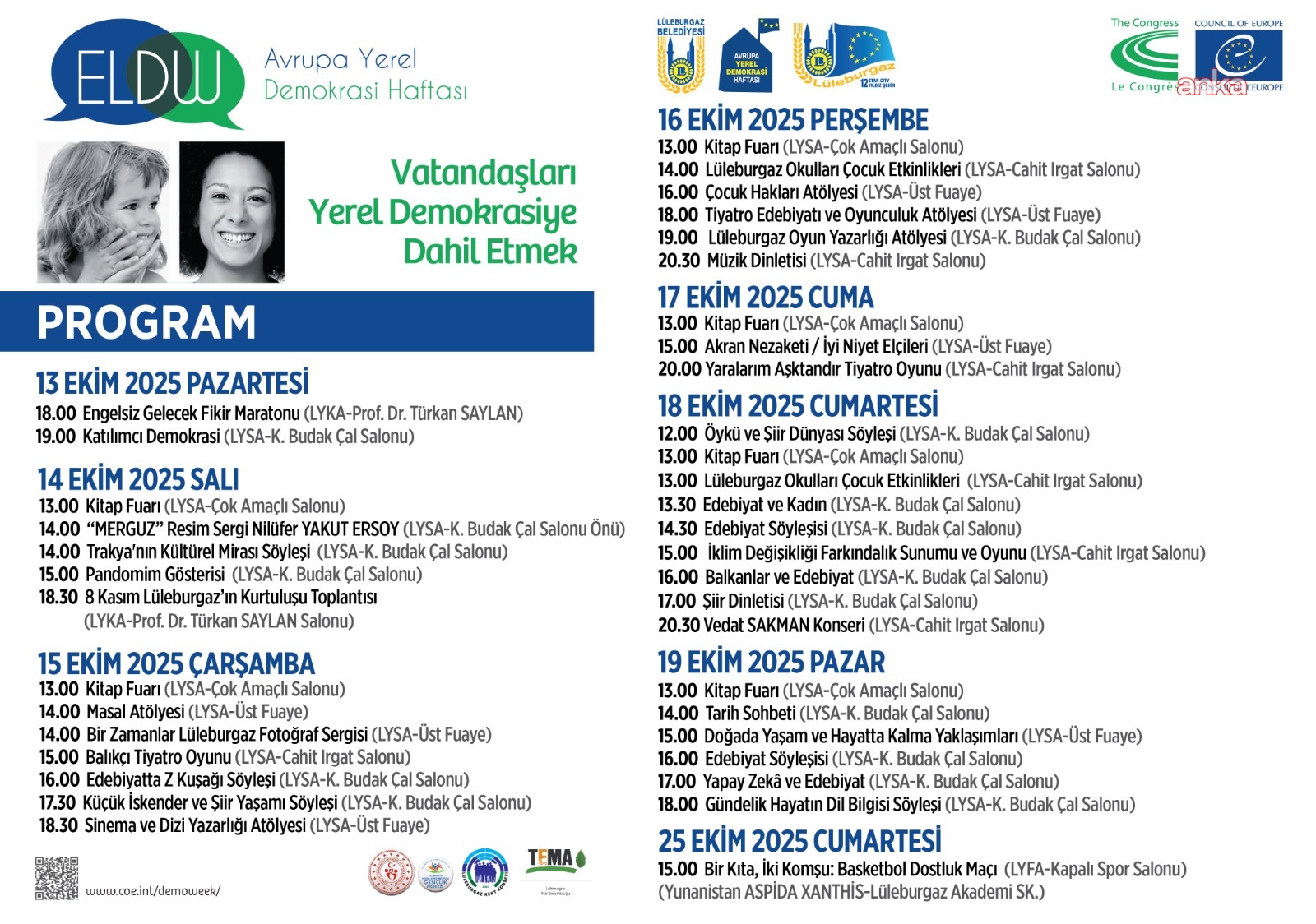 Lüleburgaz’da "Avrupa Yerel Demokrasi Haftası" etkinlikleri başlıyor