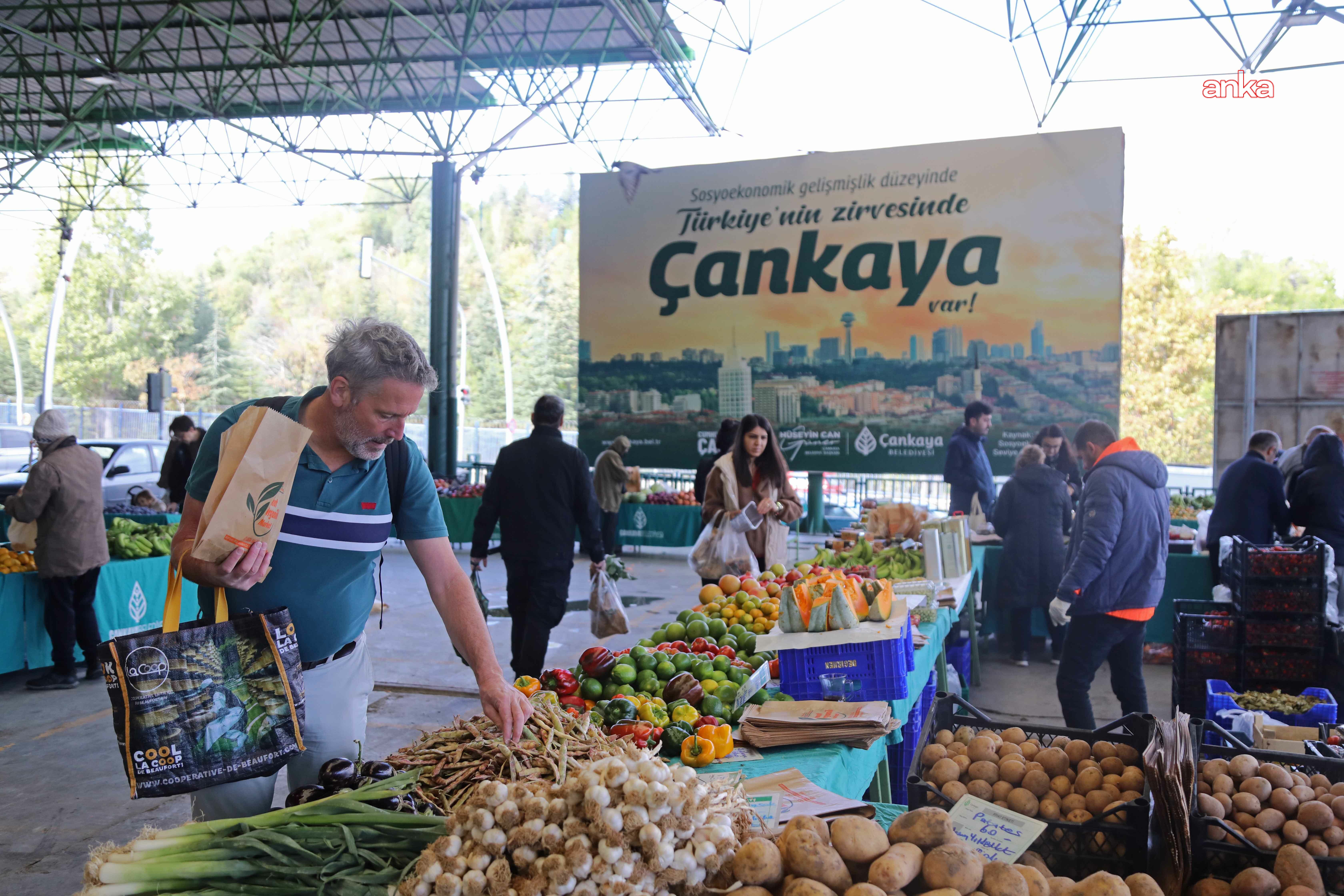 Çankaya Belediyesi'nden organik ürün pazarlarına düzenli denetim