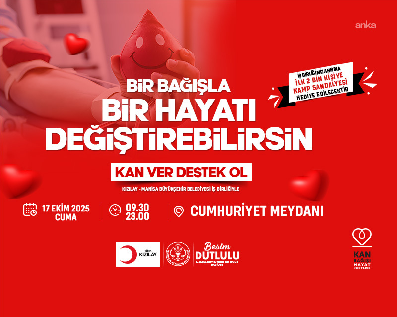 Manisa Büyükşehir Belediyesi ile Türk Kızılayı’ndan sosyal sorumluluk projesi
