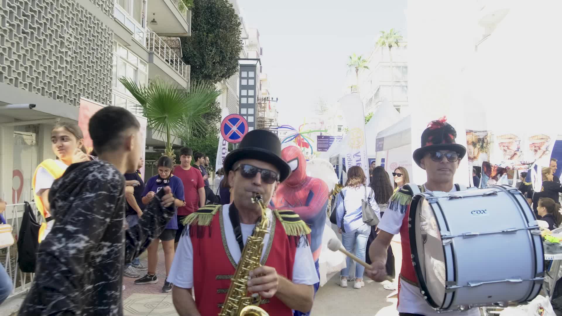 "7. Uluslararası Mersin Kushimoto Sokak Sanatçıları Festivali" sona erdi