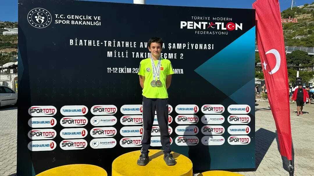 Muğla Büyükşehir Belediyesi sporcusu Genç’ten Alanya'da çifte şampiyonluk