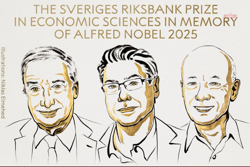 2025 Nobel Ekonomi Ödülü'nü kazananlar açıklandı