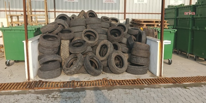 Yunusemre Belediyesi, bir yılda 86,5 ton lastiği geri dönüşüme kazandırdı