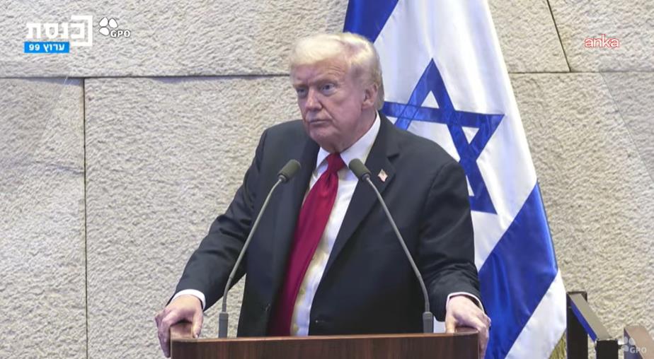 ABD Başkanı Trump, İsrail Parlamentosu Knesset’te konuştu: “Yeni bir Orta Doğu oluşturuluyor”
