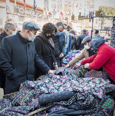 TUNÇ SOYER'İN KÜÇÜK MENDERES TURU KİRAZ'DAN BAŞLADI