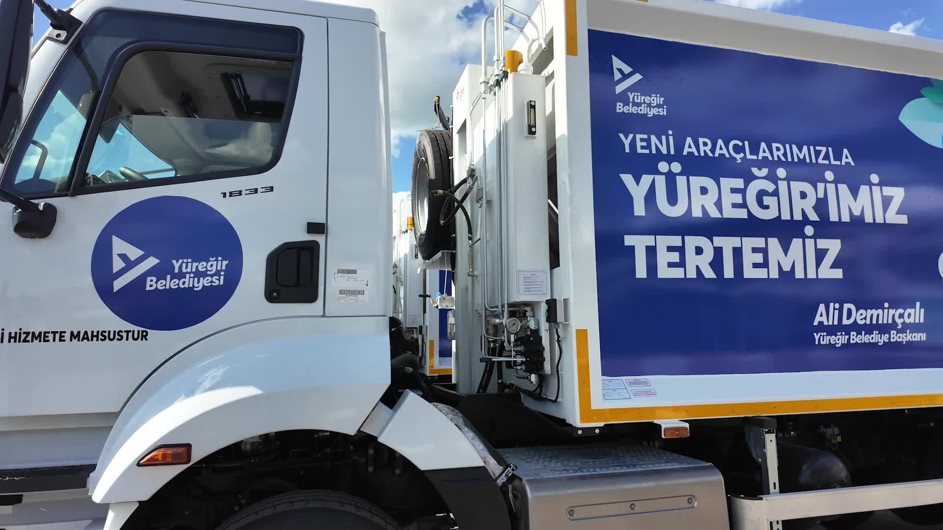 Yüreğir Belediyesi, araç filosunu güçlendirdi