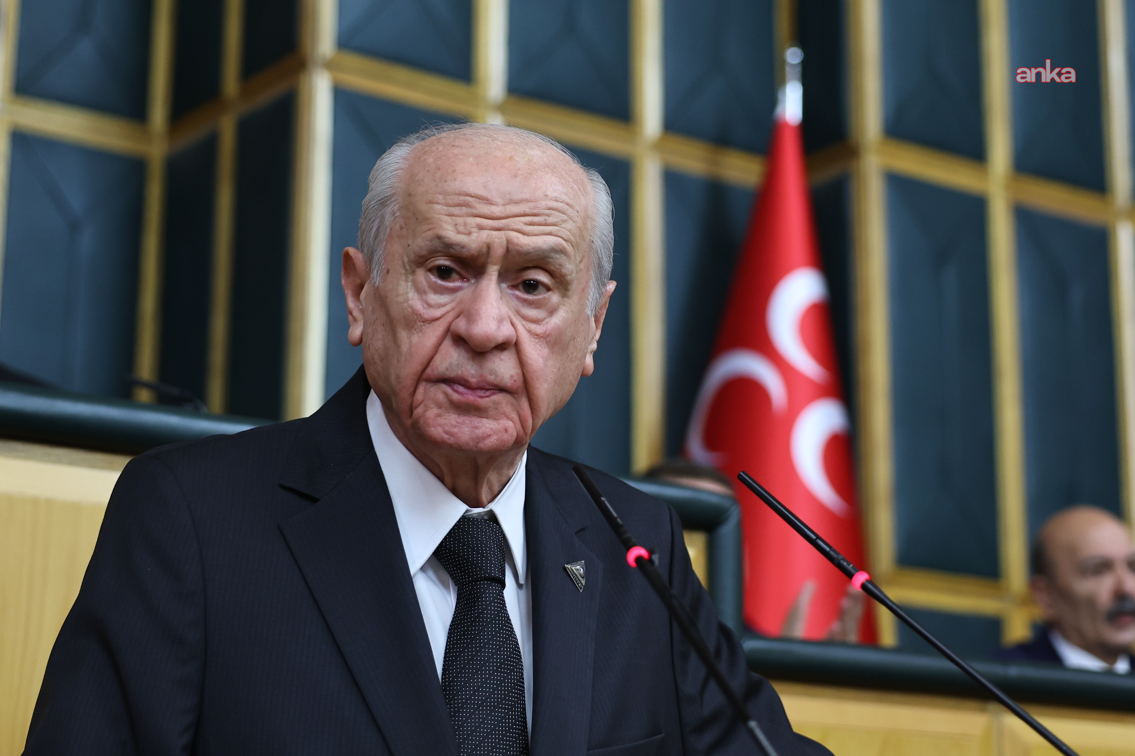 MHP Grup Toplantısı... Bahçeli: "Aziz Atatürk’ün kemikleri sızlamaktadır; CHP’de eksen kaymış, erdem kaybolmuştur"