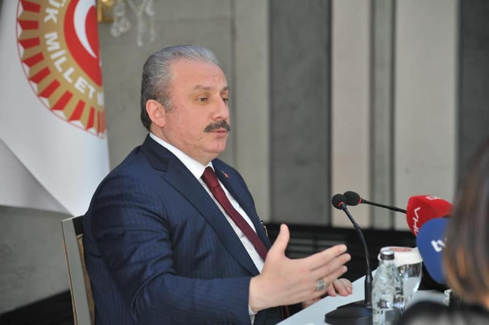 TBMM BAŞKANI ŞENTOP’TAN, 44 ÜLKENİN PARLAMENTO BAŞKANLARINA KORONA DAYANIŞMA MEKTUBU