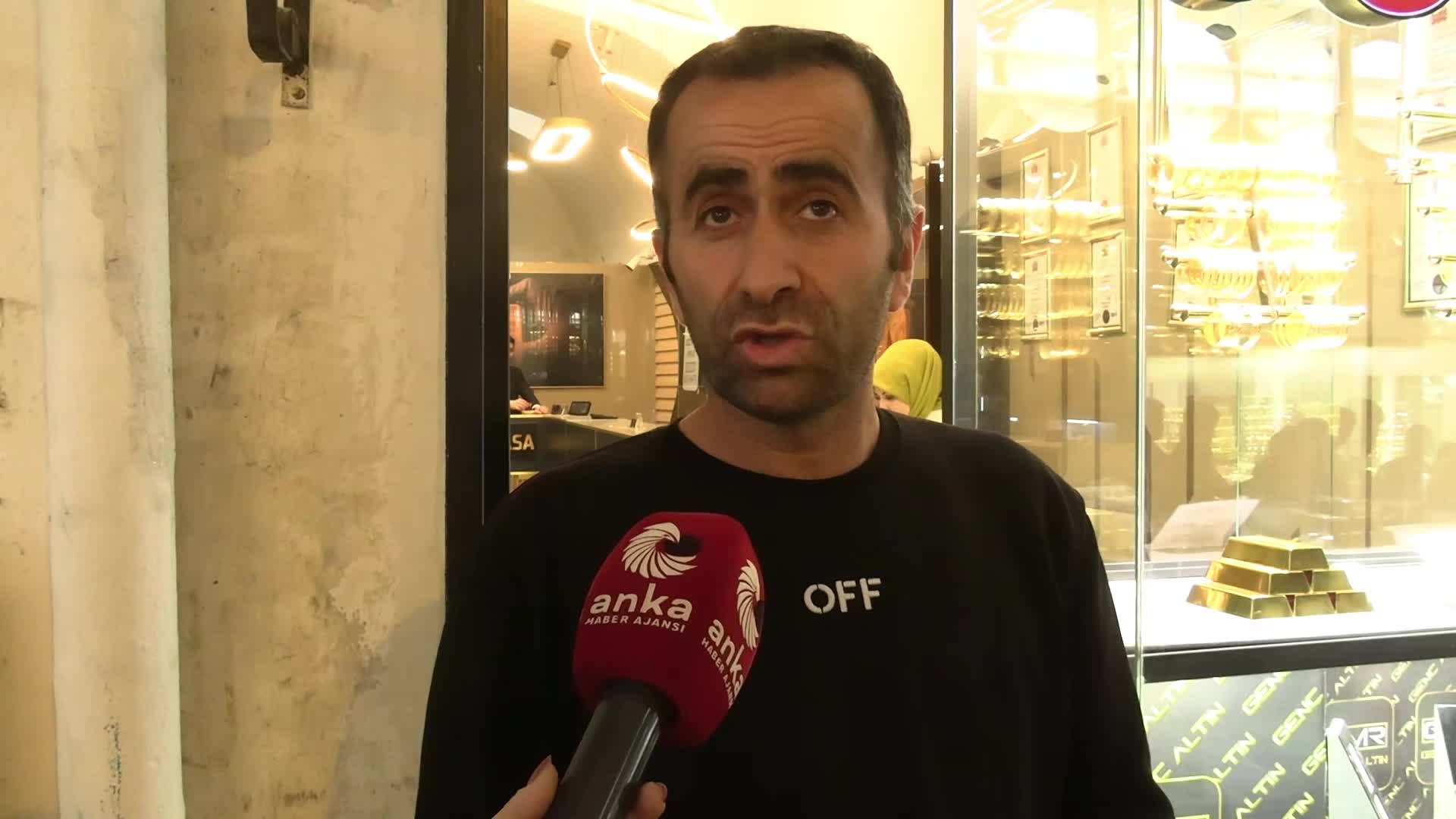 Kapalıçarşı'da rekor üzerine rekor... "Eskiden altın takardık, şimdi gel de tak"