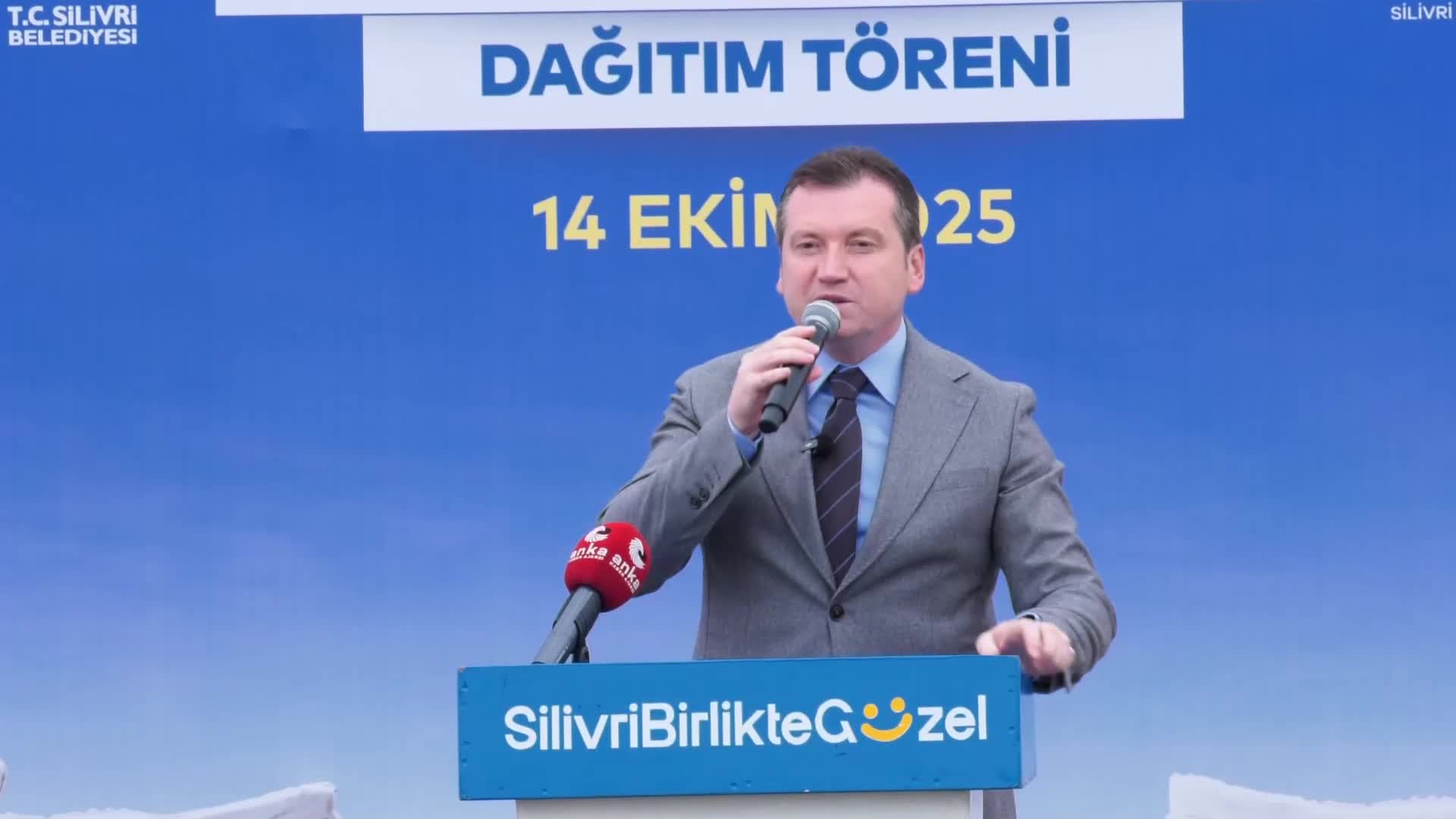 Silivri Belediyesi Sertifikalı Buğday Dağıtım Töreni... Belediye Başkanı Bora Balcıoğlu: Yaptığımız işler artık Türkiye’ye örnek oluyor