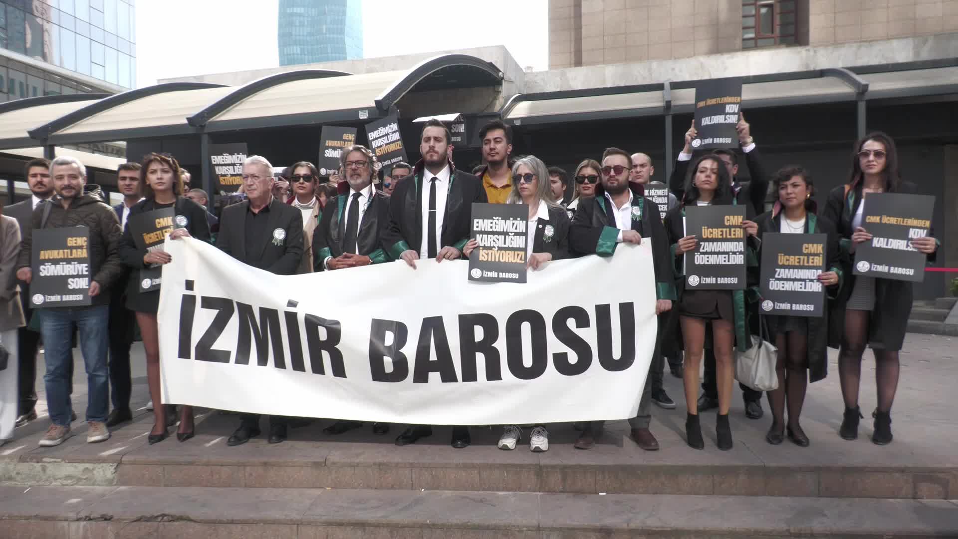 İzmir’de genç avukatlardan "CMK ücret tarifesi" çağrısı: Vergisel kesintilerden muaf tutulmalı