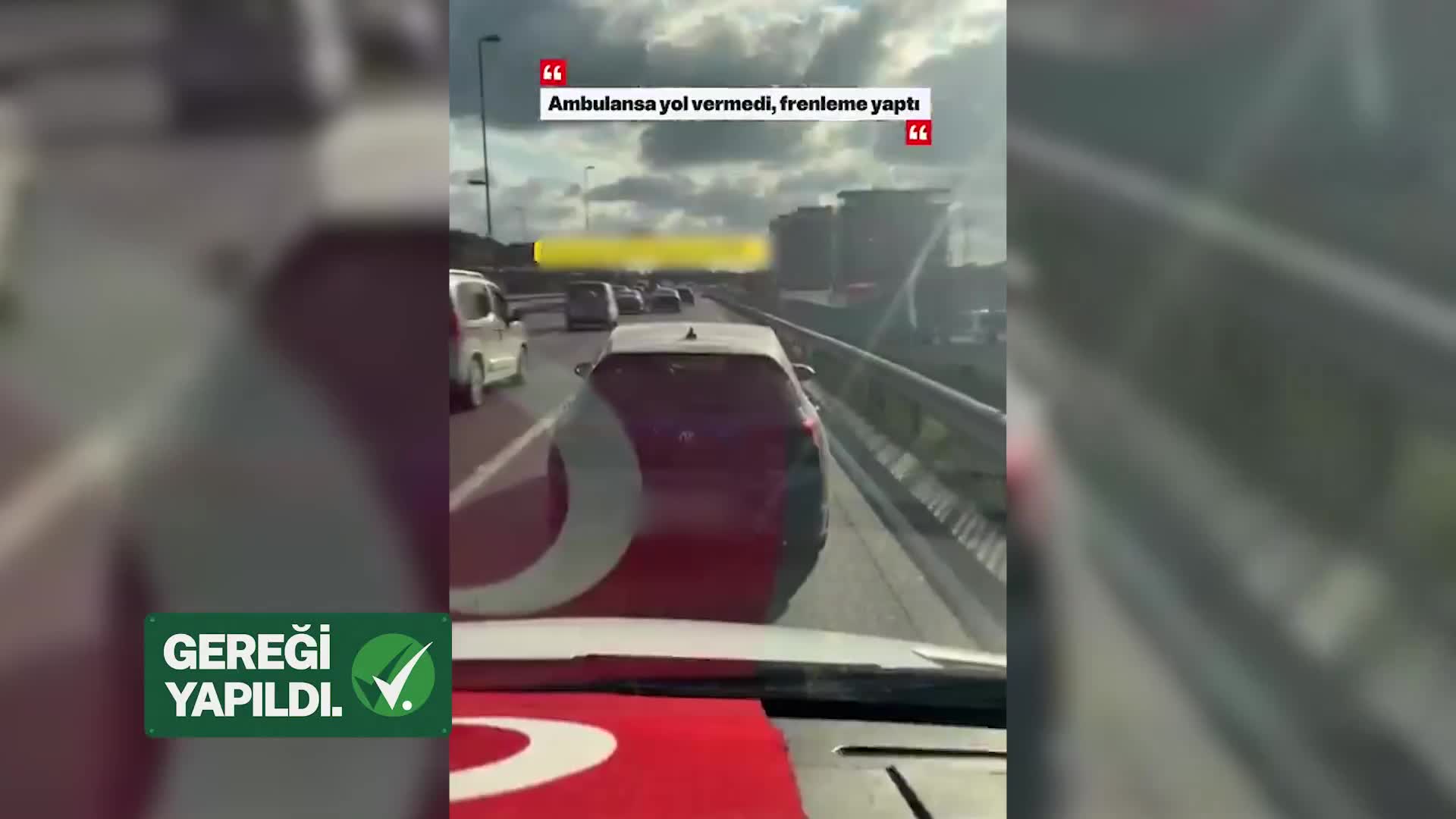 Ali Yerlikaya: Yeni Trafik Kanunu Teklifi'ne göre ambulans ve itfaiyeye yol vermeyenlerin sürücü belgelerine 30 gün süreyle el konulacak