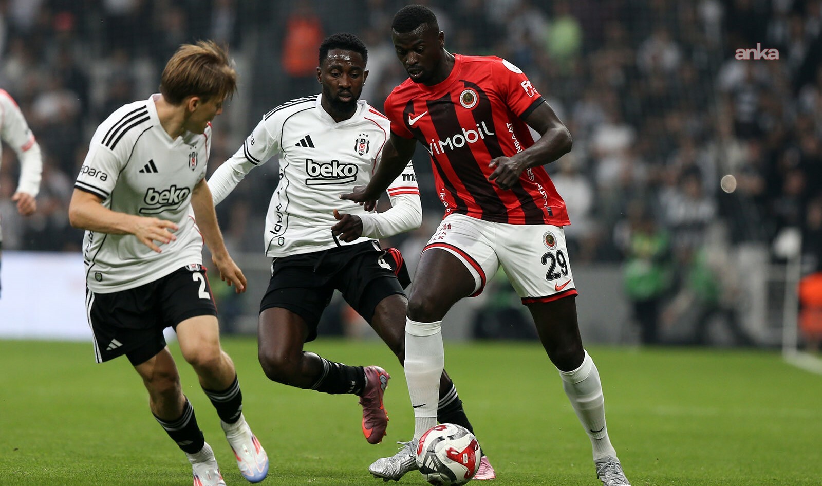 Beşiktaş, Gençlerbirliği’ne  2-1 mağlup oldu