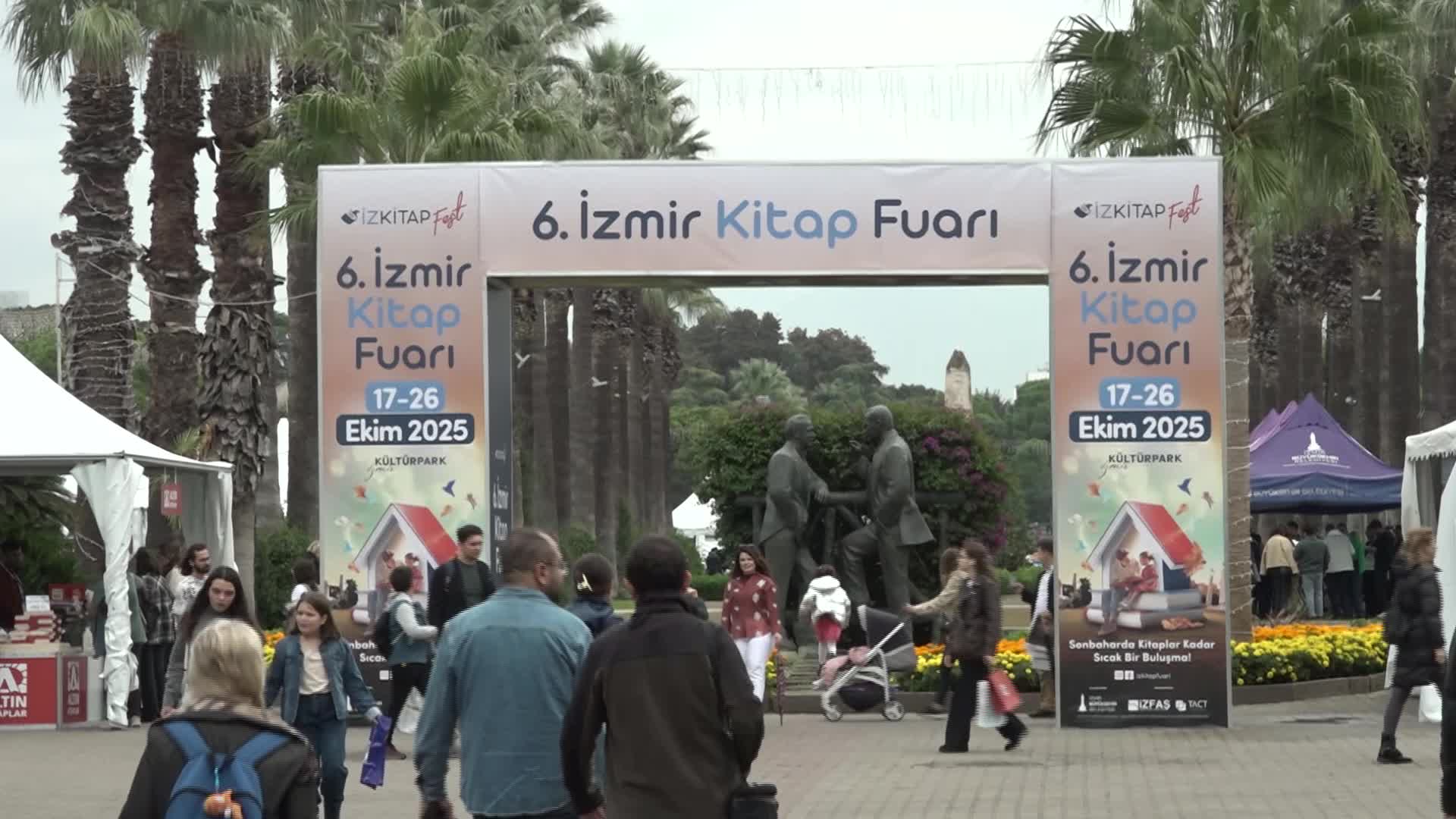 Kültürpark’ta İzmir Kitap Fuarı rüzgarı