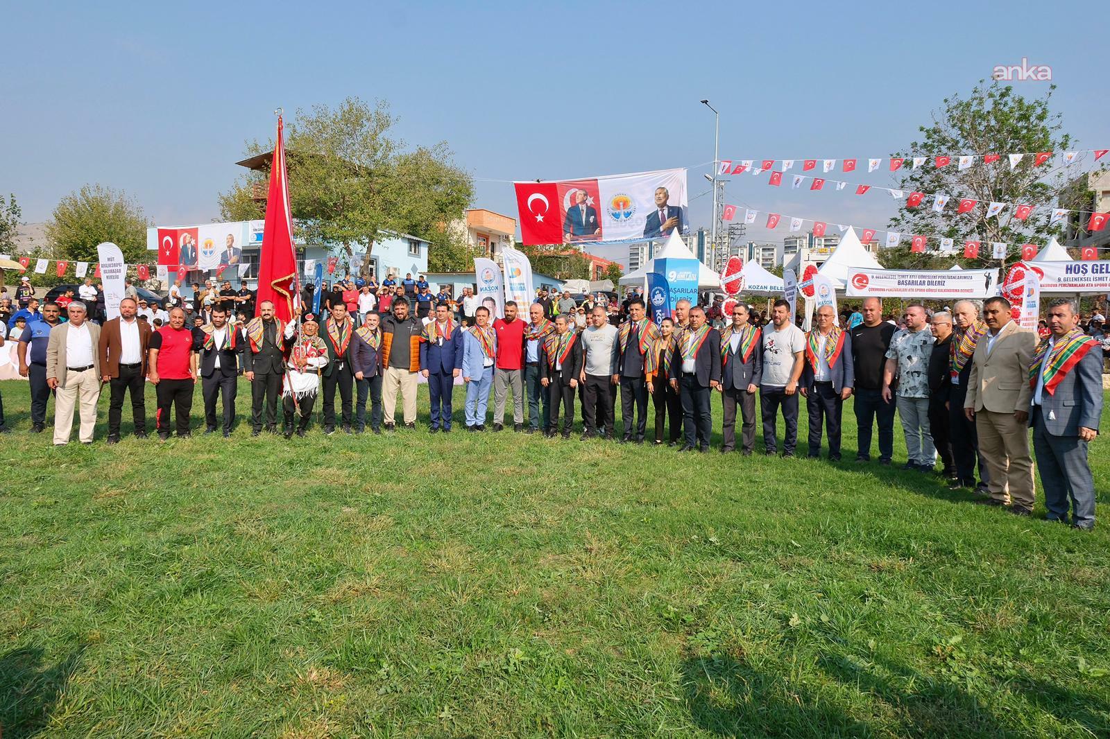 Adana'da "9. Geleneksel İsmet Atlı Karakucak Güreşleri" başladı