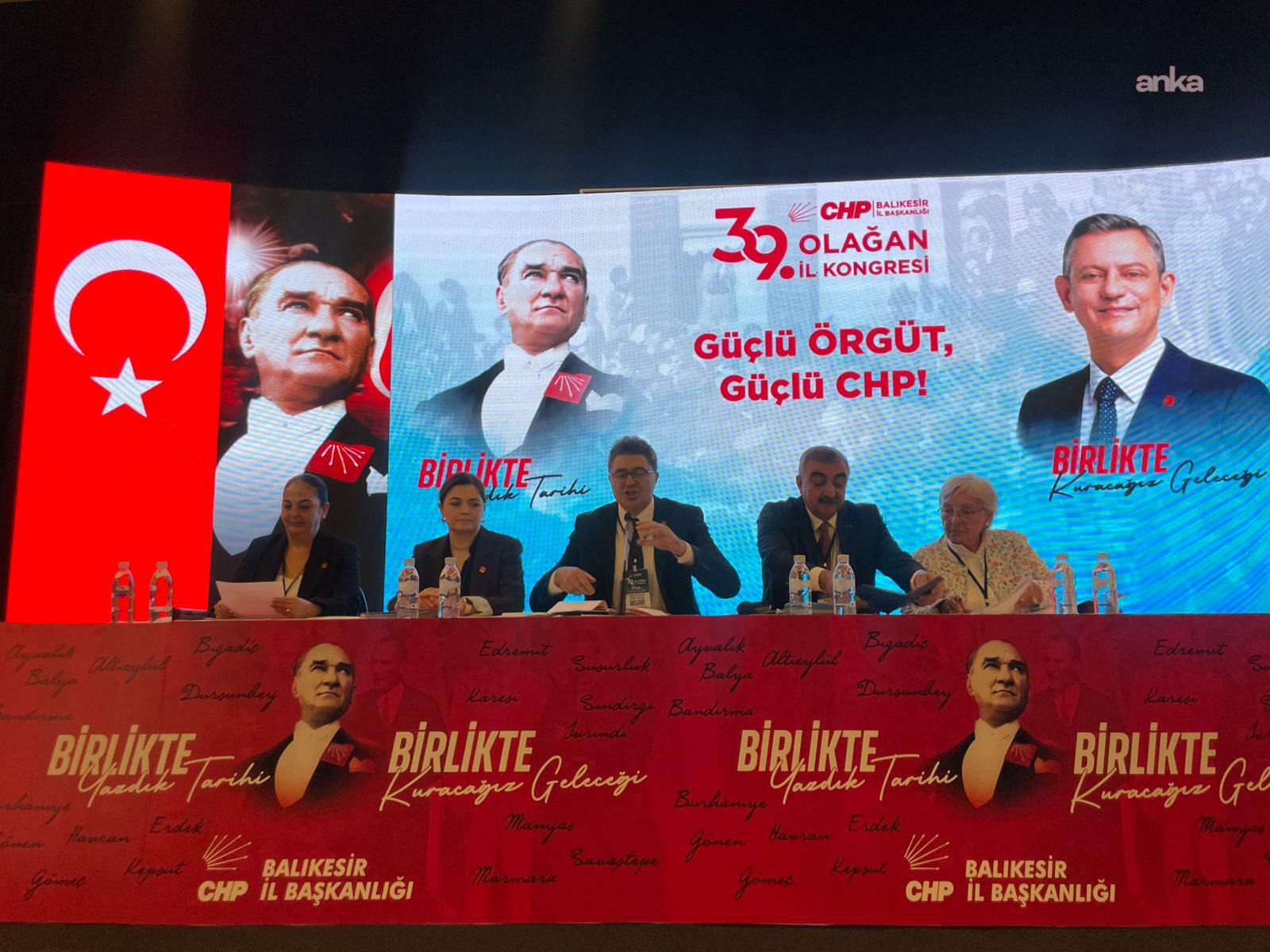 CHP Balıkesir 39. Olağan İl Kongresi blok listeyle yapılacak