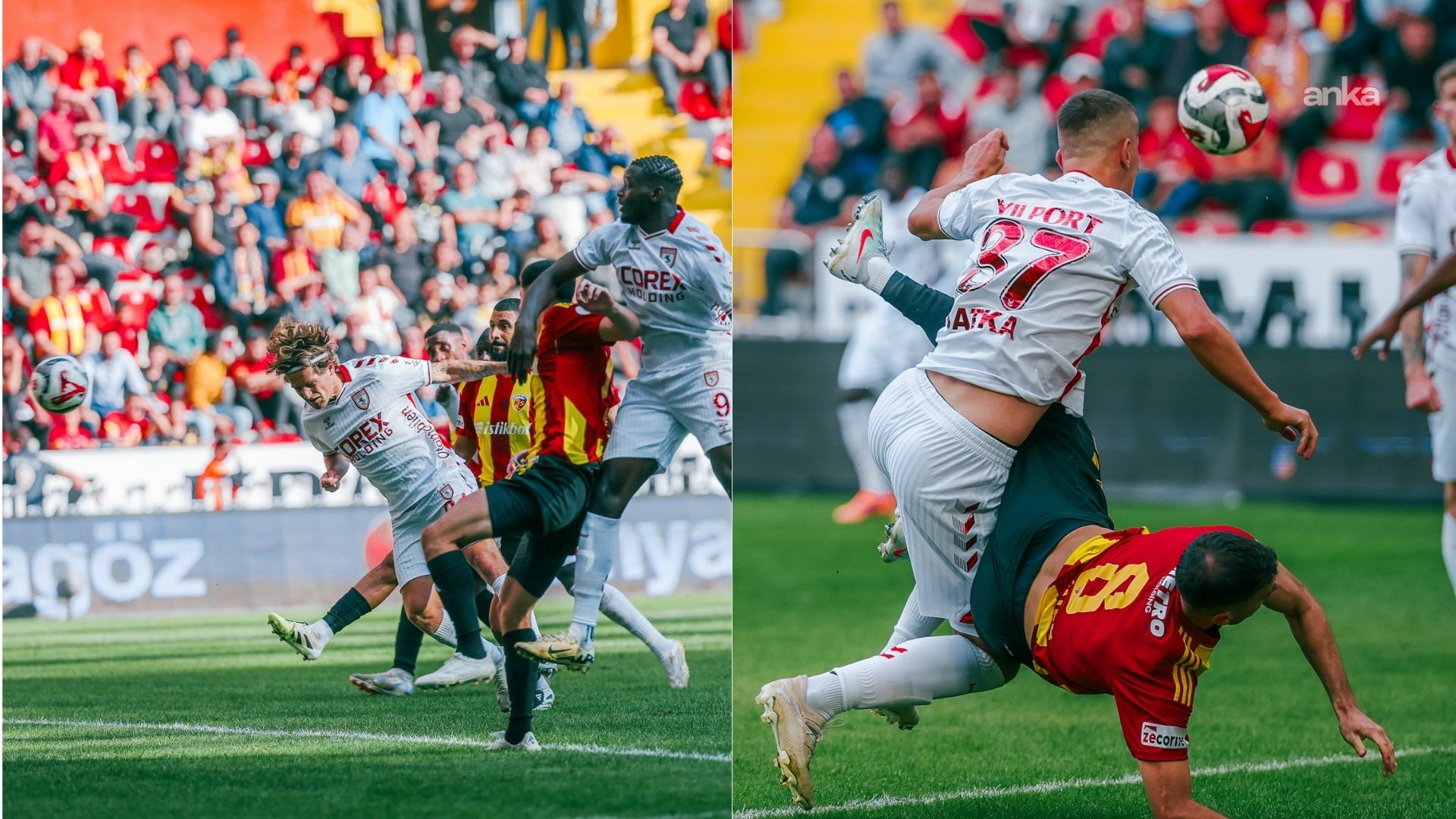 Samsunspor, Kayserispor'u deplasmanda 3-1'lik galibiyetle devirdi