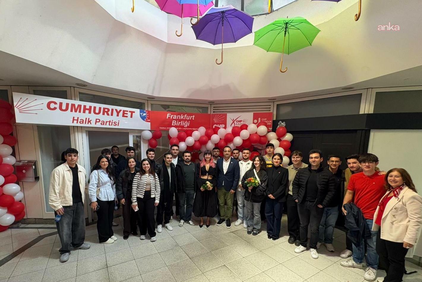 CHP Frankfurt Birliği'nin yeni ofisi açıldı