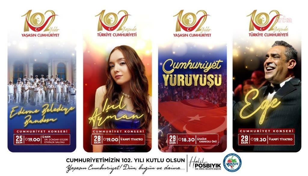 Karadeniz Ereğli, Cumhuriyet Bayramı'nı coşkuyla kutlamaya hazırlanıyor