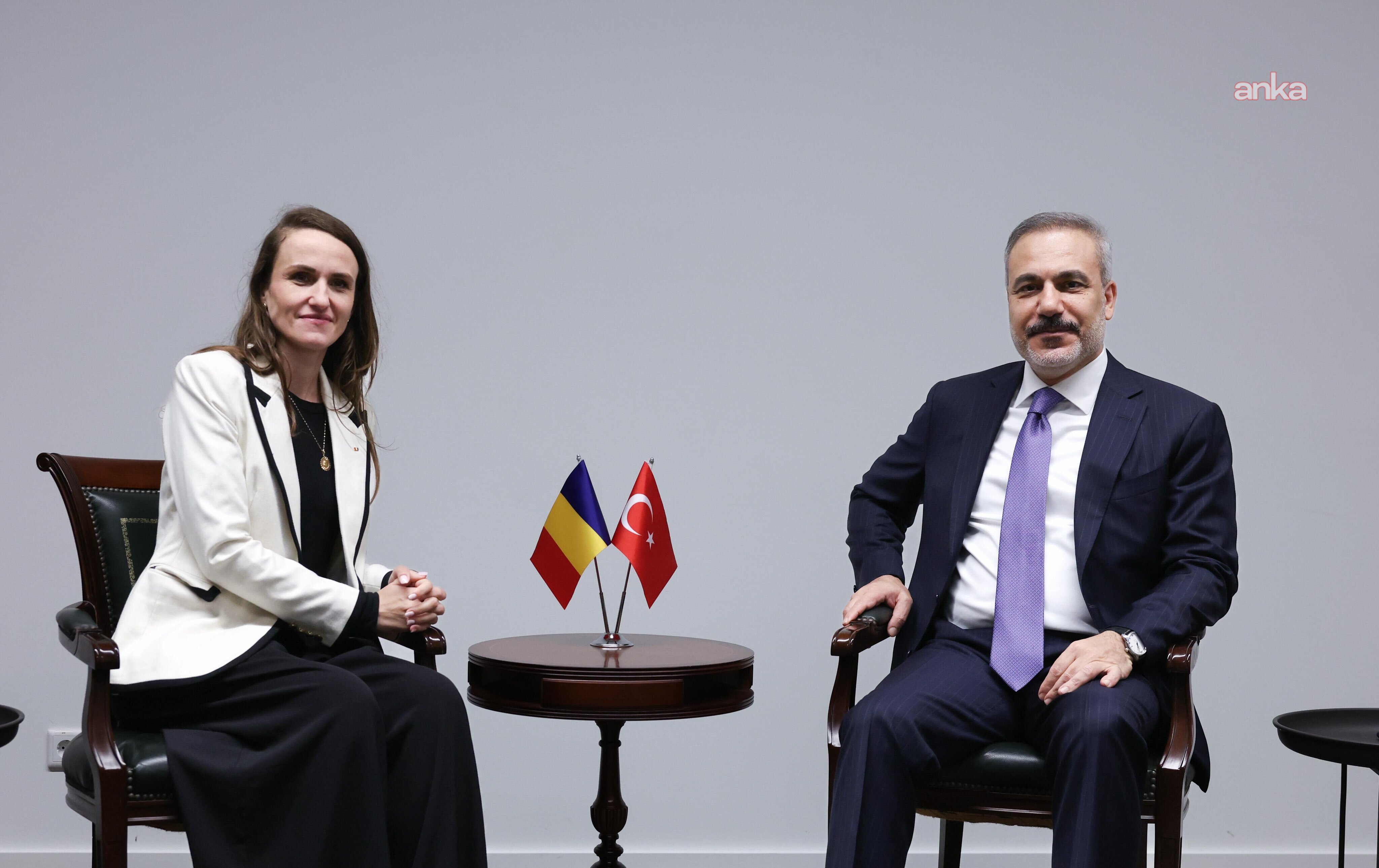 Dışişleri Bakanı Fidan, Romanya Dışişleri Bakanı Toiu ile Lüksemburg’da görüştü