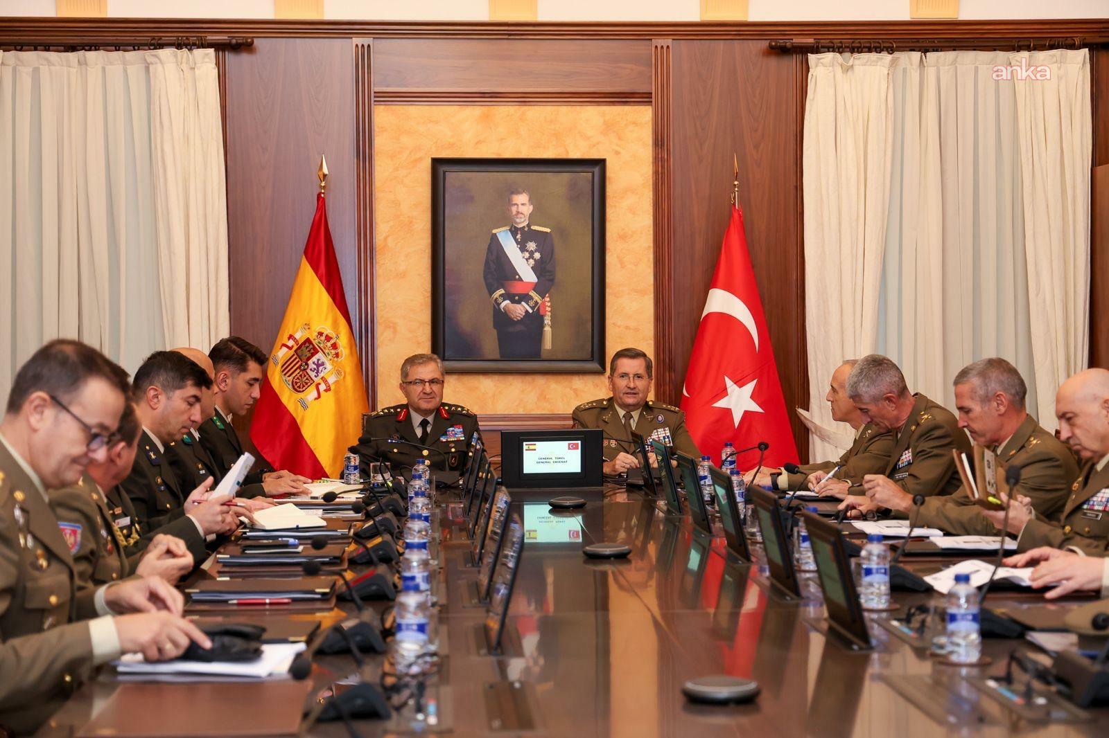 Kara Kuvvetleri Komutanı Orgeneral Tokel İspanya'da