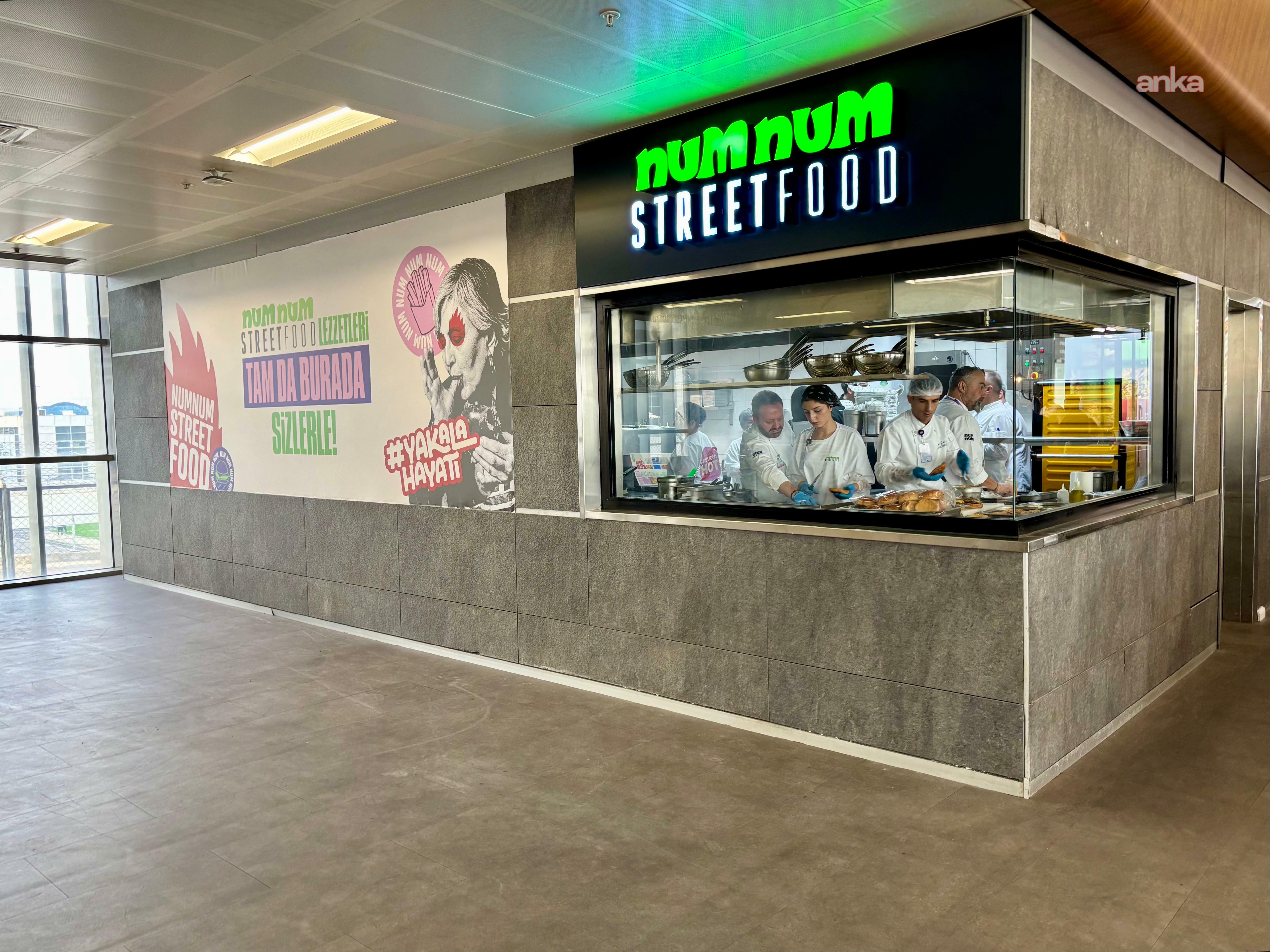 Sabiha Gökçen Havalimanı'nda yeni bir lezzet durağı: NumNum Street Food