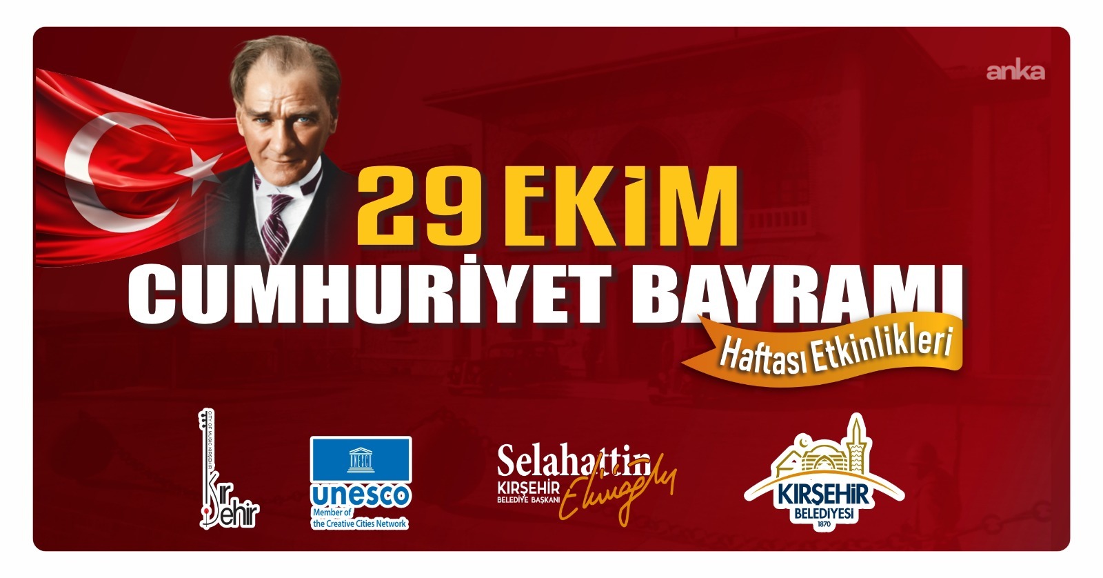 Kırşehir Belediyesi, Cumhuriyet Bayramı'nı özel etkinliklerle kutlayacak